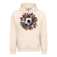 Sandshell football sunflower Urban Hoodie - HRA Design Shop