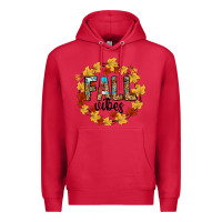 Cardinal fall vibes Premium Hoodie - CowhideDigitalArt
