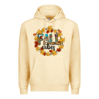 Pina Colada fall vibes Premium Hoodie - CowhideDigitalArt