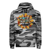 Slate Camo fall vibes Premium Hoodie - CowhideDigitalArt