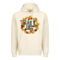 Tofu fall vibes Premium Hoodie - CowhideDigitalArt