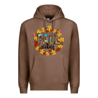 Chestnut fall vibes Premium Hoodie - CowhideDigitalArt