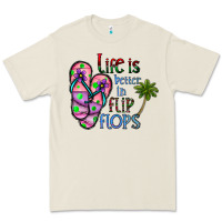 Life Is Better İn Flip Flops Premium Tee | Teevron