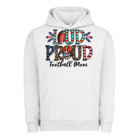 Pigment Lunar Rock loud proud football mom Urban Hoodie - CowhideDigitalArt