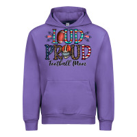 Tulip loud proud football mom Urban Hoodie - CowhideDigitalArt