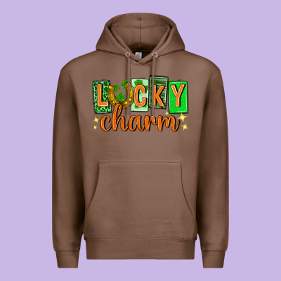 Lucky Charm St. Patricks Day Premium Hoodie Designed By Neo Western