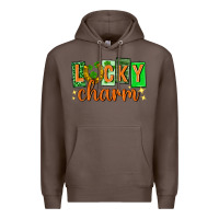 Coffee Lucky charm st. patricks day Premium Hoodie - Neo Western