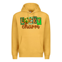 Mustard Lucky charm st. patricks day Premium Hoodie - Neo Western