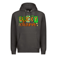 Smoke Lucky charm st. patricks day Premium Hoodie - Neo Western