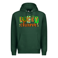 Sports Green Lucky charm st. patricks day Premium Hoodie - Neo Western