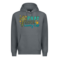 Rock pray more worry less Premium Hoodie - HRA Design Shop