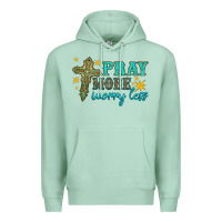 Seafoam pray more worry less Premium Hoodie - HRA Design Shop