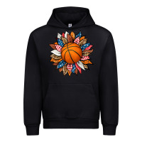 Black basketball sunflower Urban Hoodie - HRA Design Shop