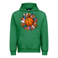 Emerald basketball sunflower Urban Hoodie - HRA Design Shop