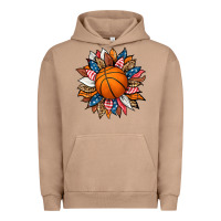 Pigment Burro basketball sunflower Urban Hoodie - HRA Design Shop