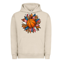 Pigment French Oak basketball sunflower Urban Hoodie - HRA Design Shop