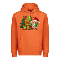 Carrot ho ho ho santa gnomes Premium Hoodie - FaDigitalArtStudio
