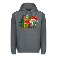 Rock ho ho ho santa gnomes Premium Hoodie - FaDigitalArtStudio
