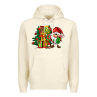 Sandshell ho ho ho santa gnomes Premium Hoodie - FaDigitalArtStudio