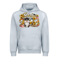 Heather Grey senior 2023 Urban Hoodie - RacoonDesign