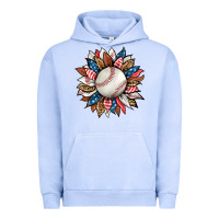 Pigment Grape Ice baseball sunflower Urban Hoodie - HRA Design Shop