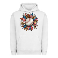 Pigment Lunar Rock baseball sunflower Urban Hoodie - HRA Design Shop