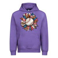Tulip baseball sunflower Urban Hoodie - HRA Design Shop
