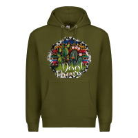 Army Green desert derams Premium Hoodie - SublimationCraftShop