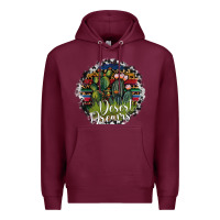 Burgundy desert derams Premium Hoodie - SublimationCraftShop
