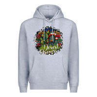 Heather Grey desert derams Premium Hoodie - SublimationCraftShop