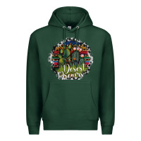 Sports Green desert derams Premium Hoodie - SublimationCraftShop