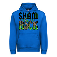 Cobalt St. Patrick's shamrock Urban Hoodie - OliviaCreatesArt
