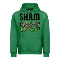 Emerald St. Patrick's shamrock Urban Hoodie - OliviaCreatesArt