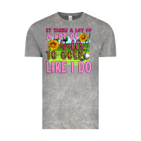 Cloud Rock it takes a lot of a lot of balls to golf like i do Vintage Tee - Artiststas