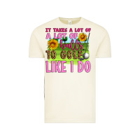 Vintage Arctic it takes a lot of a lot of balls to golf like i do Vintage Tee - Artiststas