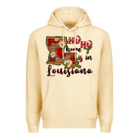 Pina Colada ho ho home is in louisiana Premium Hoodie - FaDigitalArtStudio