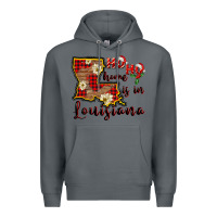 Rock ho ho home is in louisiana Premium Hoodie - FaDigitalArtStudio