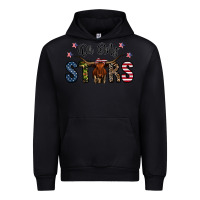 Black oh my stars Urban Hoodie - CowhideDigitalArt