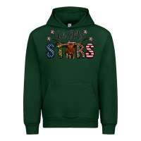 Forest Green oh my stars Urban Hoodie - CowhideDigitalArt
