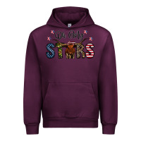 Mauve Wine oh my stars Urban Hoodie - CowhideDigitalArt