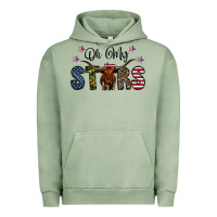 Pigment Oil Green oh my stars Urban Hoodie - CowhideDigitalArt