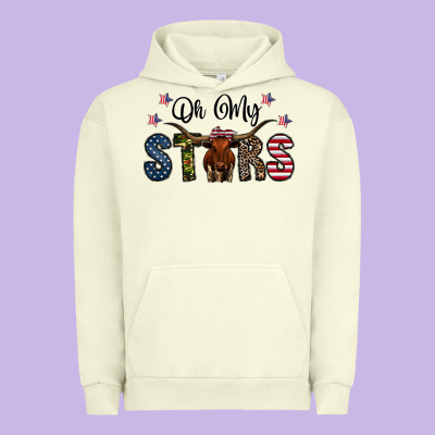 Oh My Stars Urban Hoodie Designed By Cowhidedigitalart