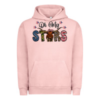 Pigment Salmon oh my stars Urban Hoodie - CowhideDigitalArt
