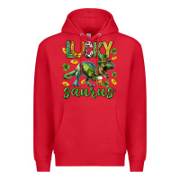 Red Lucky saurus st.patricks day Premium Hoodie - Neo Western