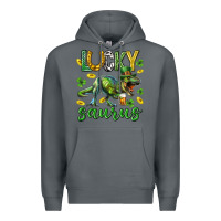 Rock Lucky saurus st.patricks day Premium Hoodie - Neo Western