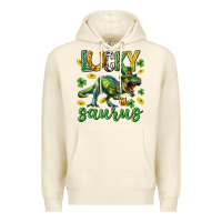 Sandshell Lucky saurus st.patricks day Premium Hoodie - Neo Western