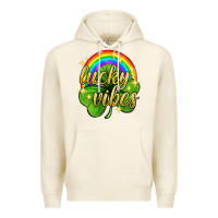 Tofu Lucky vibes st. patricks day Premium Hoodie - Neo Western