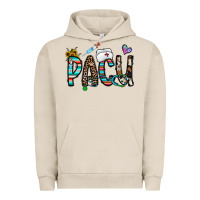 Pigment French Oak pacu Urban Hoodie - CowhideDigitalArt