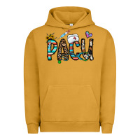 Pigment Peanut Butter pacu Urban Hoodie - CowhideDigitalArt