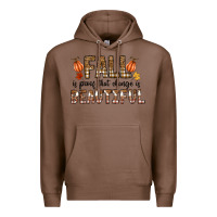 Chestnut Fall Premium Hoodie - CowhideDigitalArt
